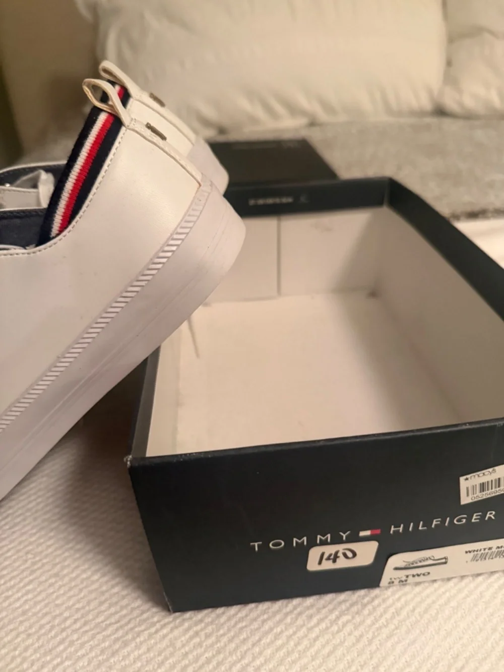 Classic White Tommy Hilfiger Shoes - New